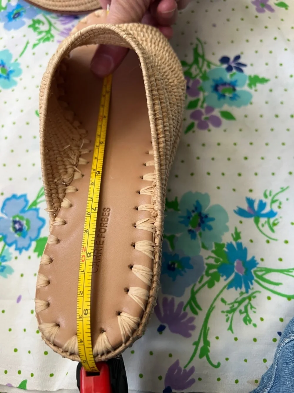 Carrie Forbes Karim Raffia Woven Espadrille Wedges - 38/7 (?) - Picture 13 of 13